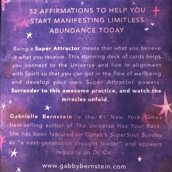 A Super Attraction card deck by Gabriel Bernstein - Picture 2 of 3